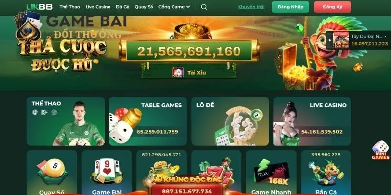 uk88 1 Đôi nét về UK88 cho newbie